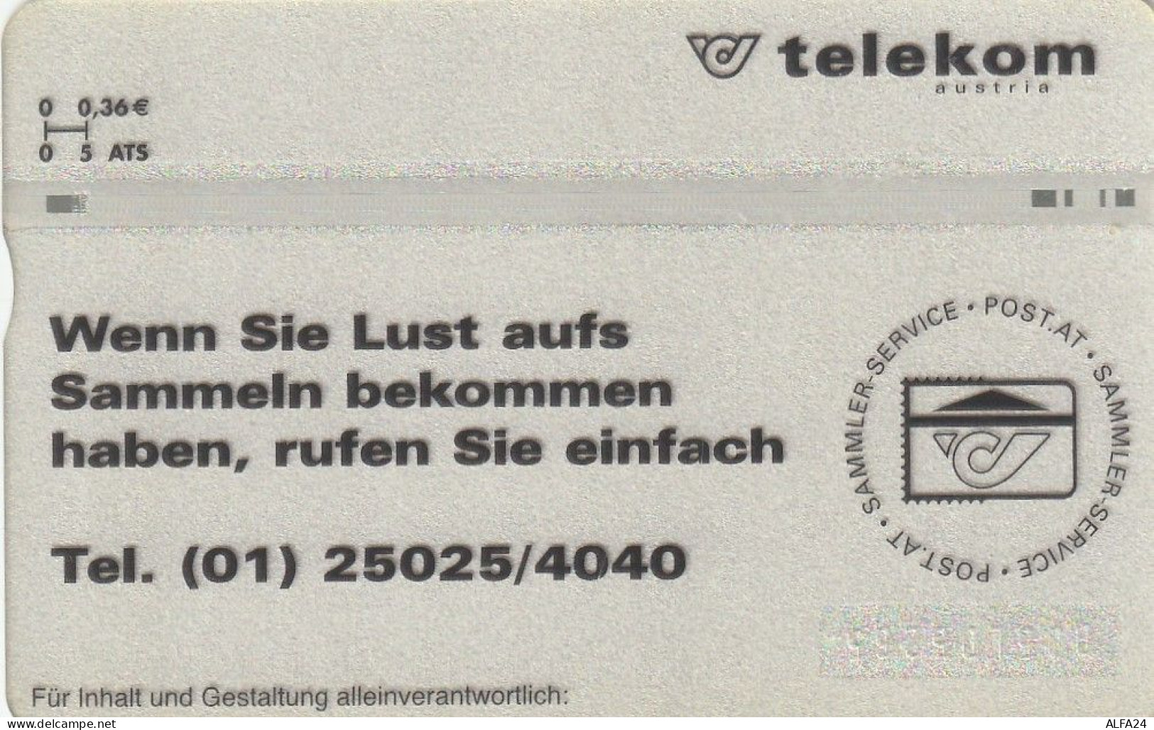 PHONE CARD AUSTRIAPRIVATE (E88.27.3 - Autriche