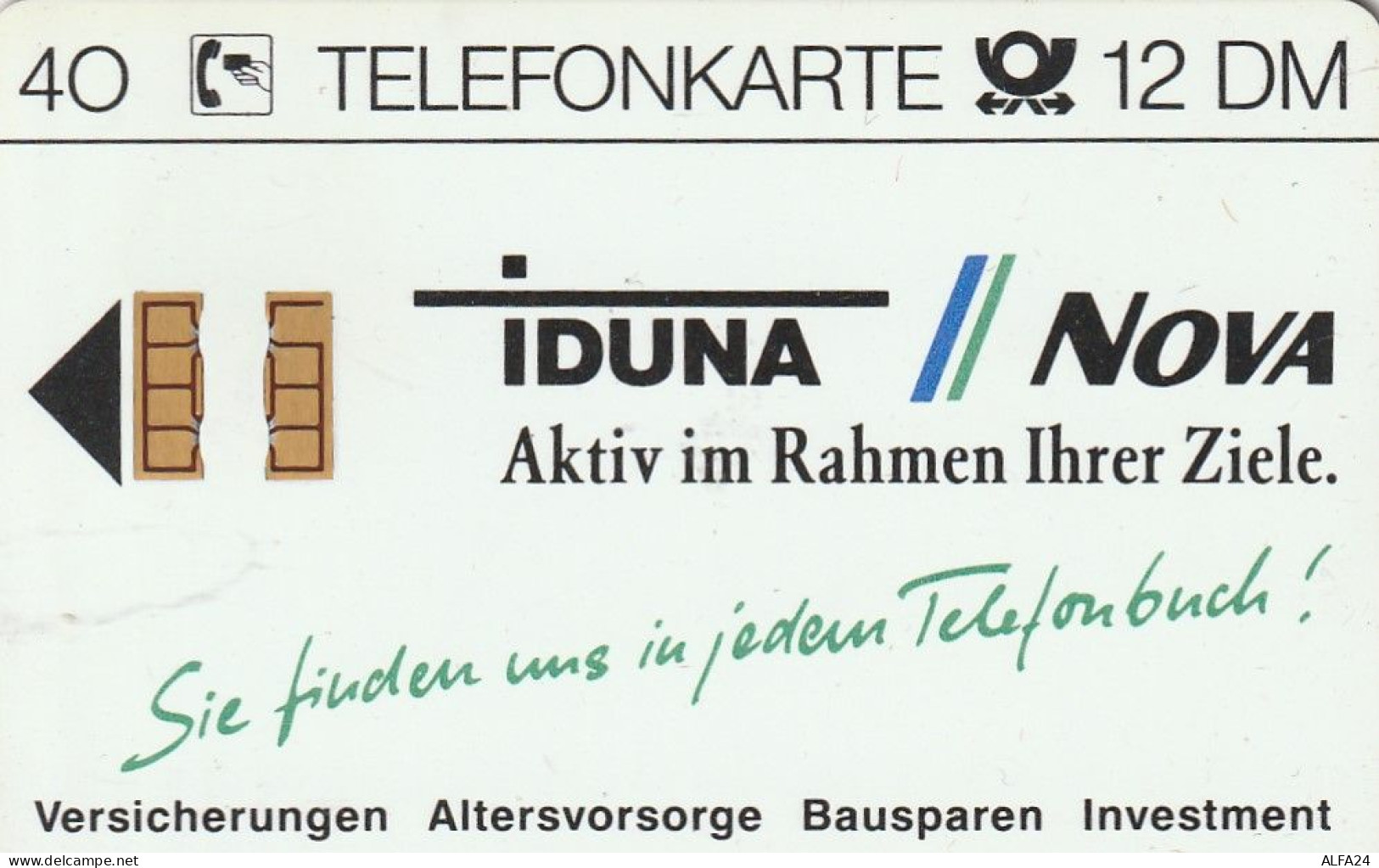 PHONE CARD GERMANIA SERIE S TIR 100000 (E85.45.4 - S-Reeksen : Loketten Met Reclame Van Derden