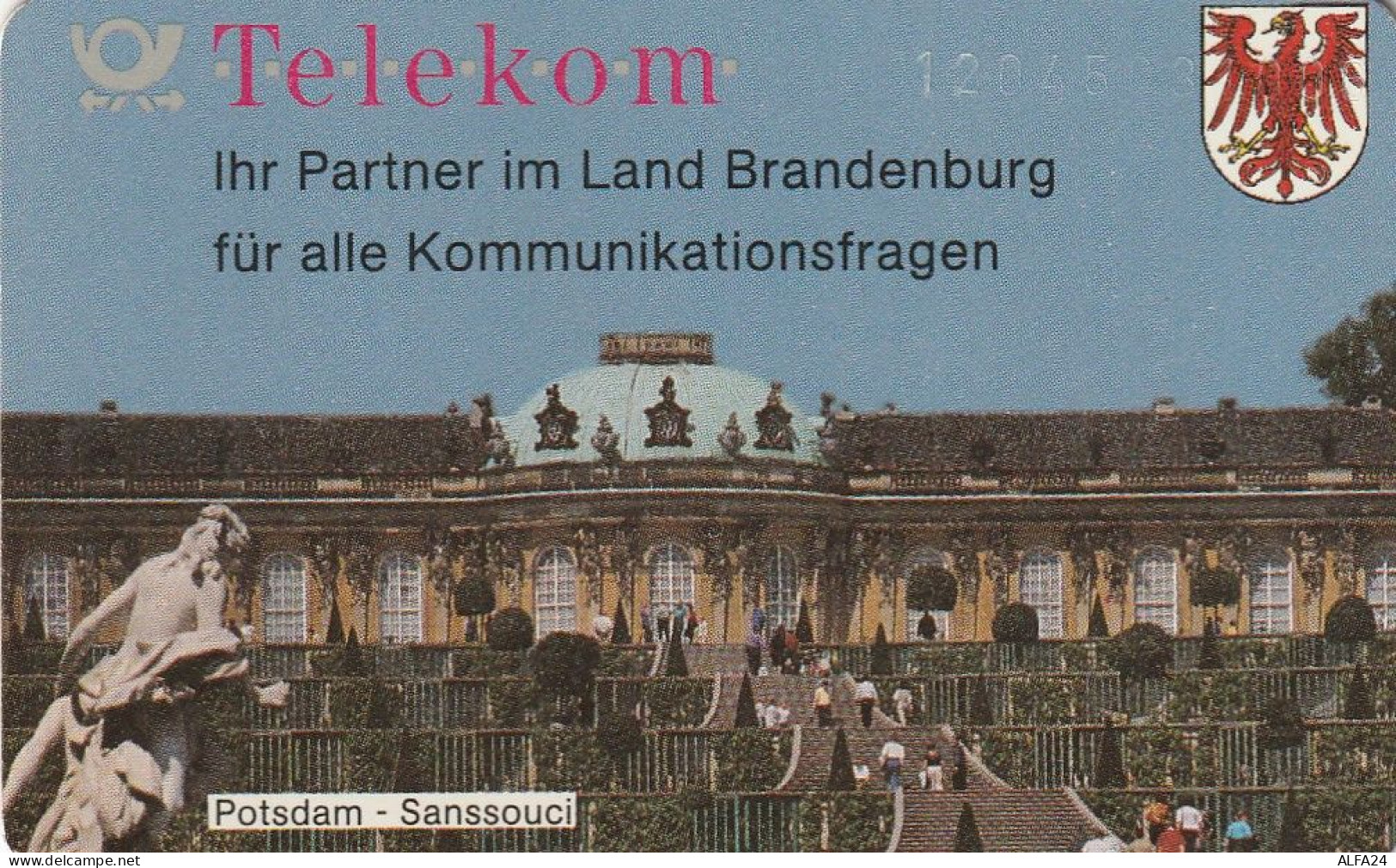PHONE CARD GERMANIA SERIE A TIR 40000 (E85.48.2 - A + AD-Series : D. Telekom AG Advertisement