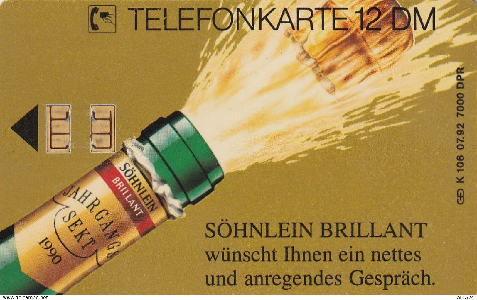 PHONE CARD GERMANIA SERIE K TIR 7000 (E85.37.5 - K-Series: Kundenserie