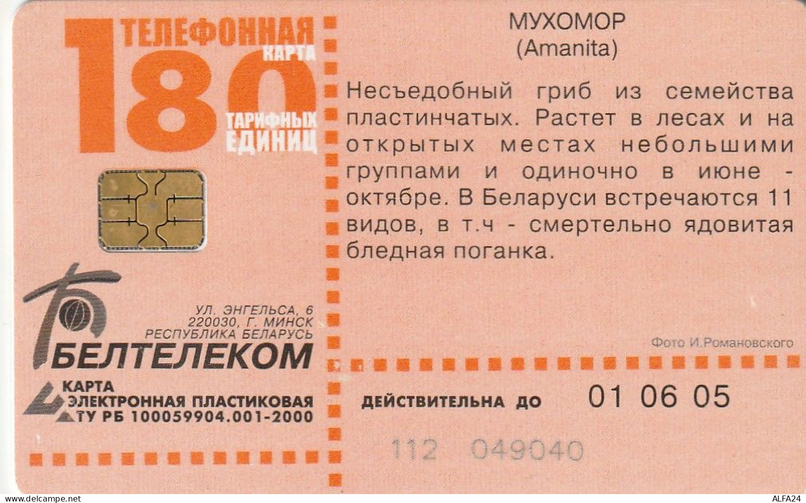 PHONE CARD BIELORUSSIA  (E49.8.7 - Bielorussia