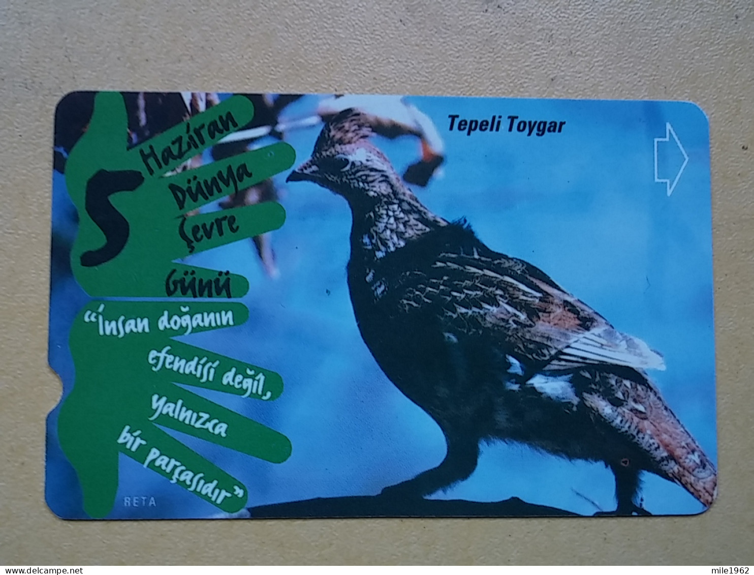 T-285 - TURKEY, TELECARD, PHONECARD, BIRD, OISEAU - Turkije