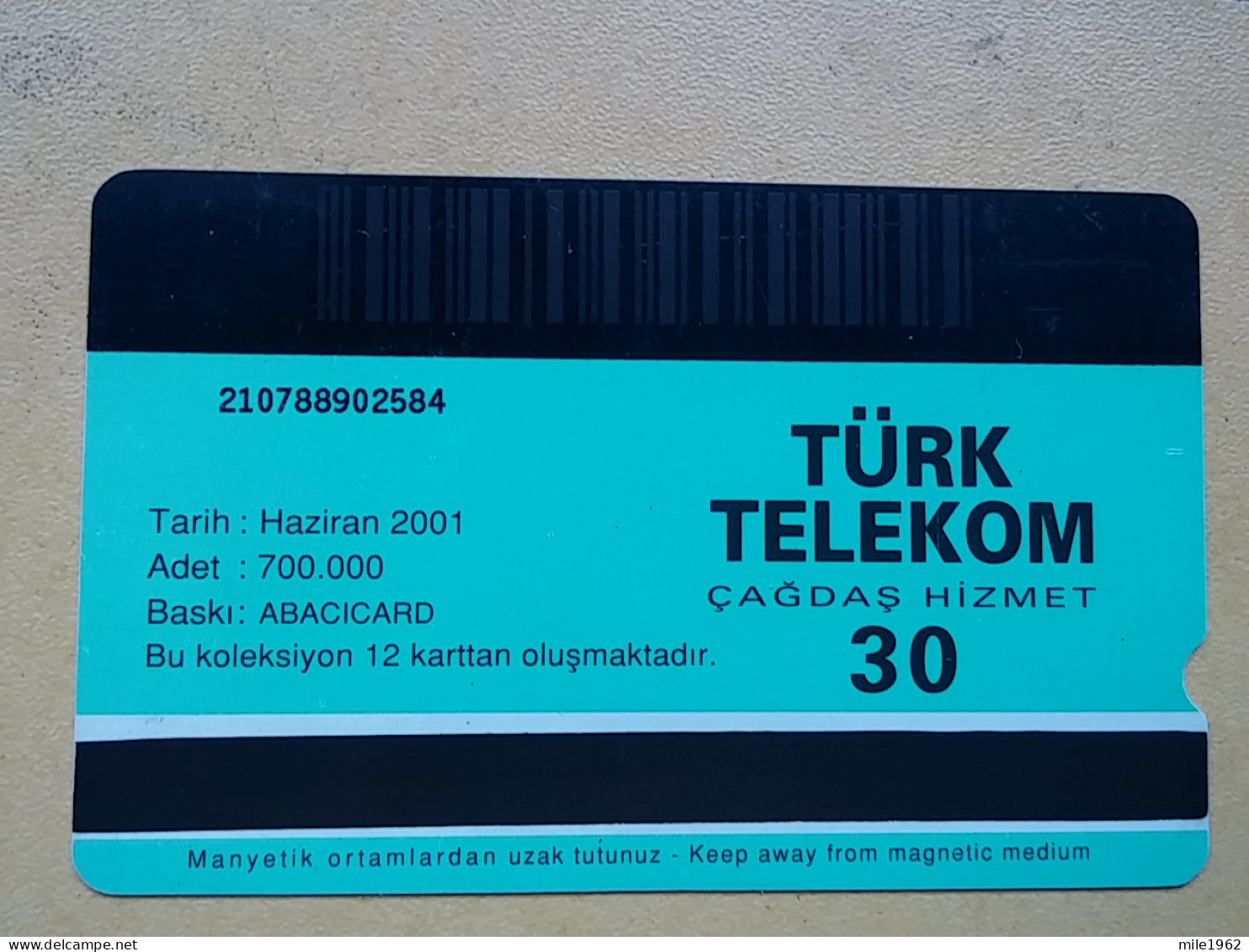 T-285 - TURKEY, TELECARD, PHONECARD, BIRD, OISEAU - Turkije