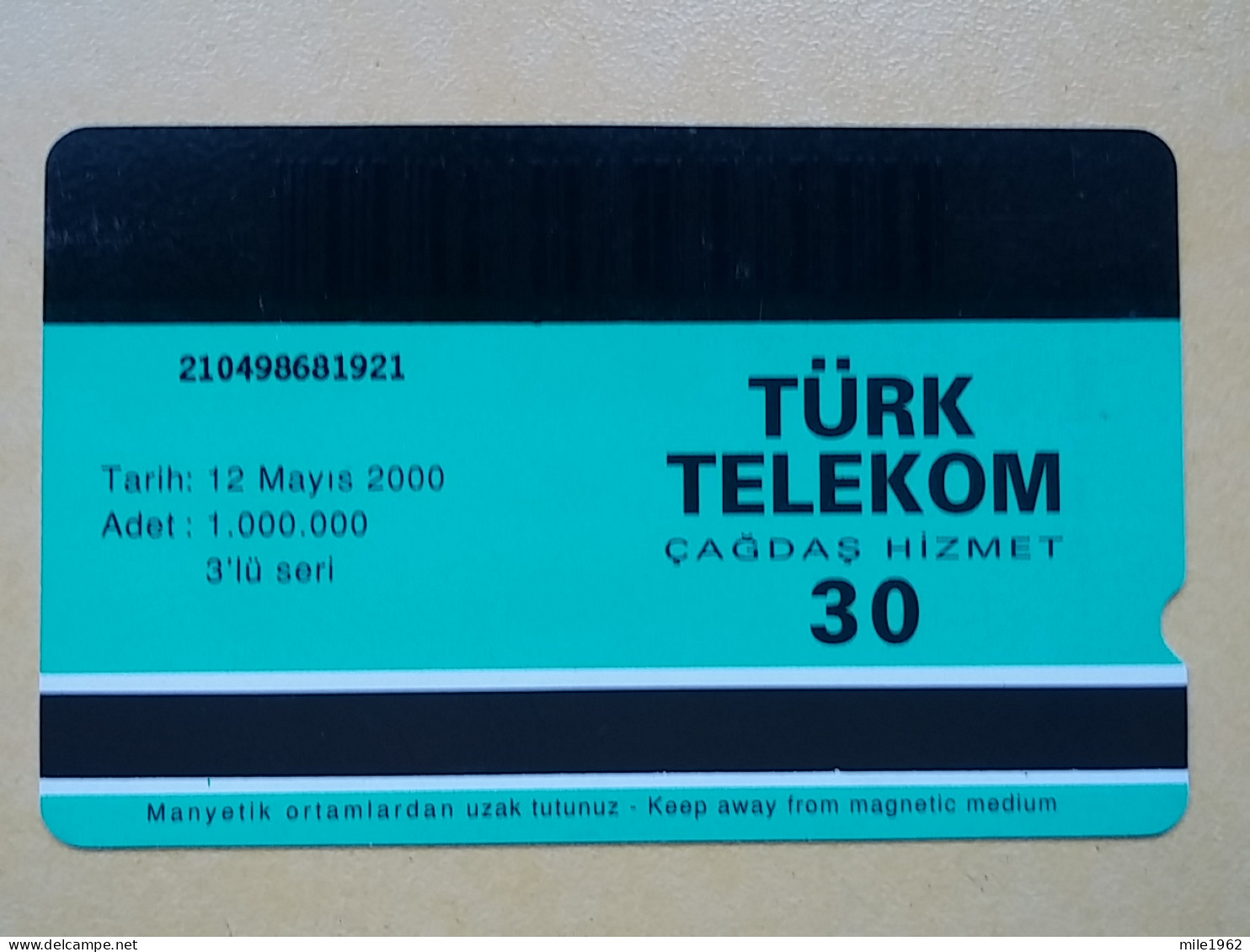 T-285 - TURKEY, TELECARD, PHONECARD, BIRD, OISEAU, - Türkei