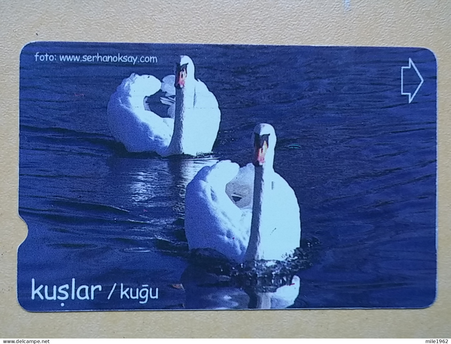 T-285 - TURKEY, TELECARD, PHONECARD, BIRD, OISEAU, SWAN - Turkey