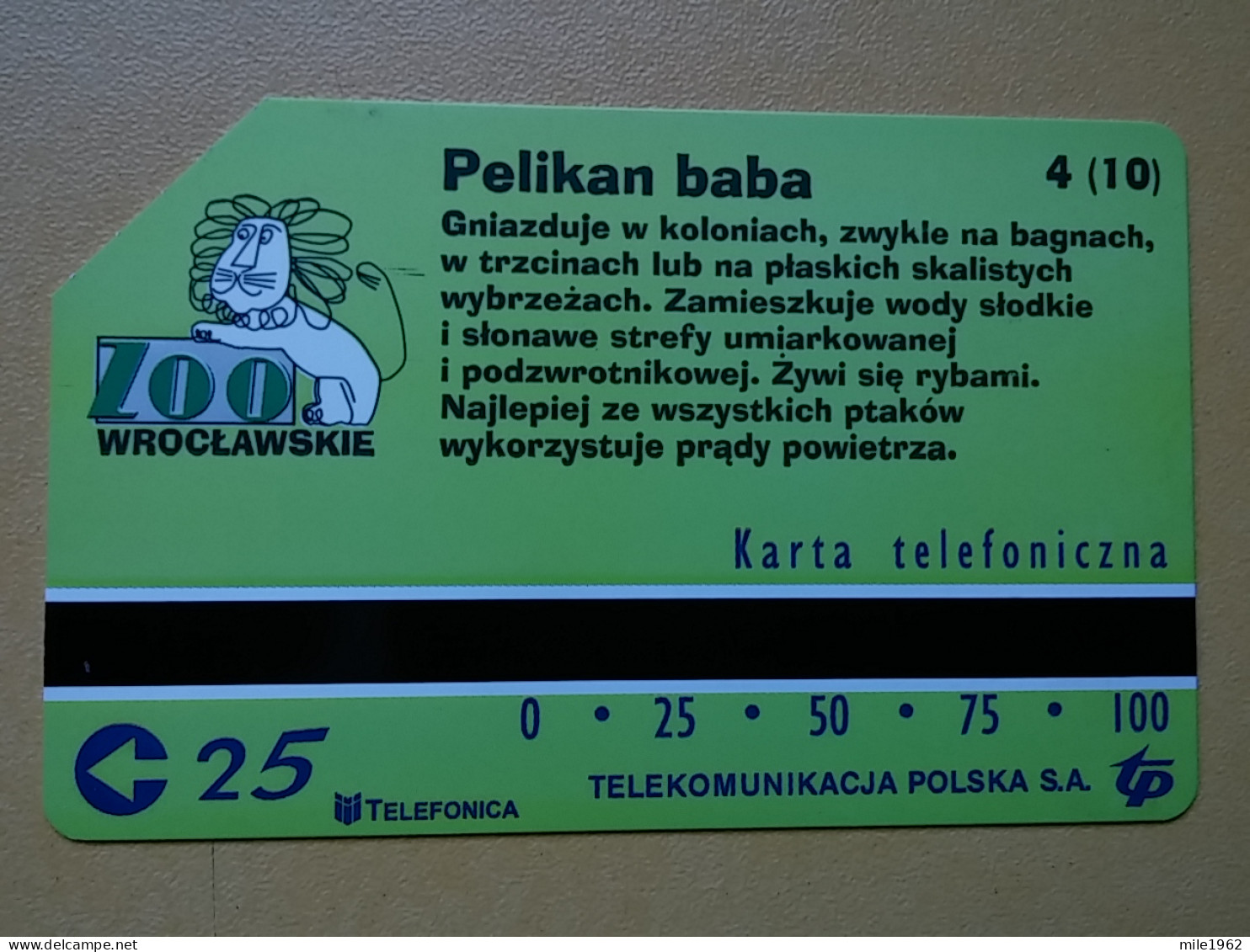 T-286 - POLAND, POLSKA, TELECARD, PHONECARD, BIRD, OISEAU - Polen