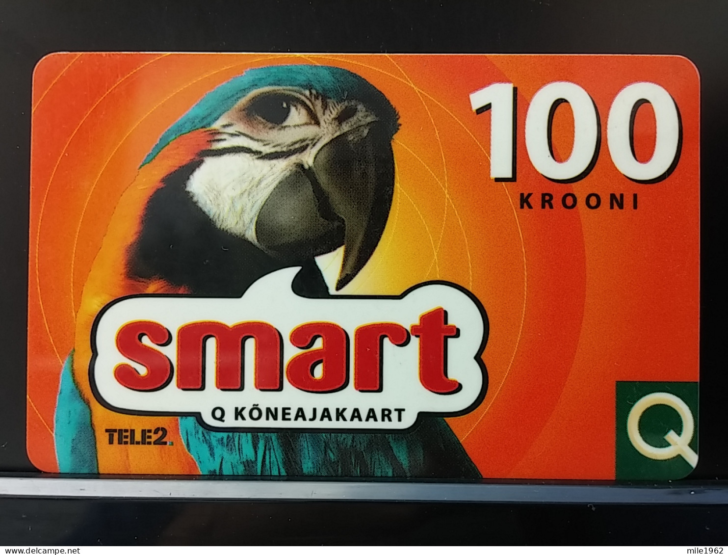 T-288 - ESTONIA TELECARD, PHONECARD, BIRD, OISEAU, PERROQUET, PARROT - Estonie