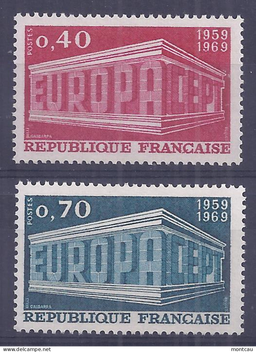 Francia 1969. Europa YT = 1598-99 (**) - 1969