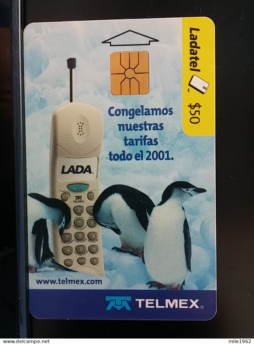 T-289 - MEXICO TELECARD, PHONECARD, PENGUIN, PINGUIN - Mexique