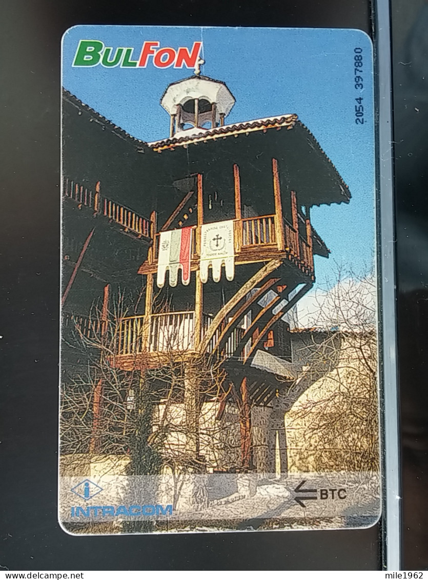 T-291 - BULGARIA TELECARD, PHONECARD, MONASTERY - Bulgarie