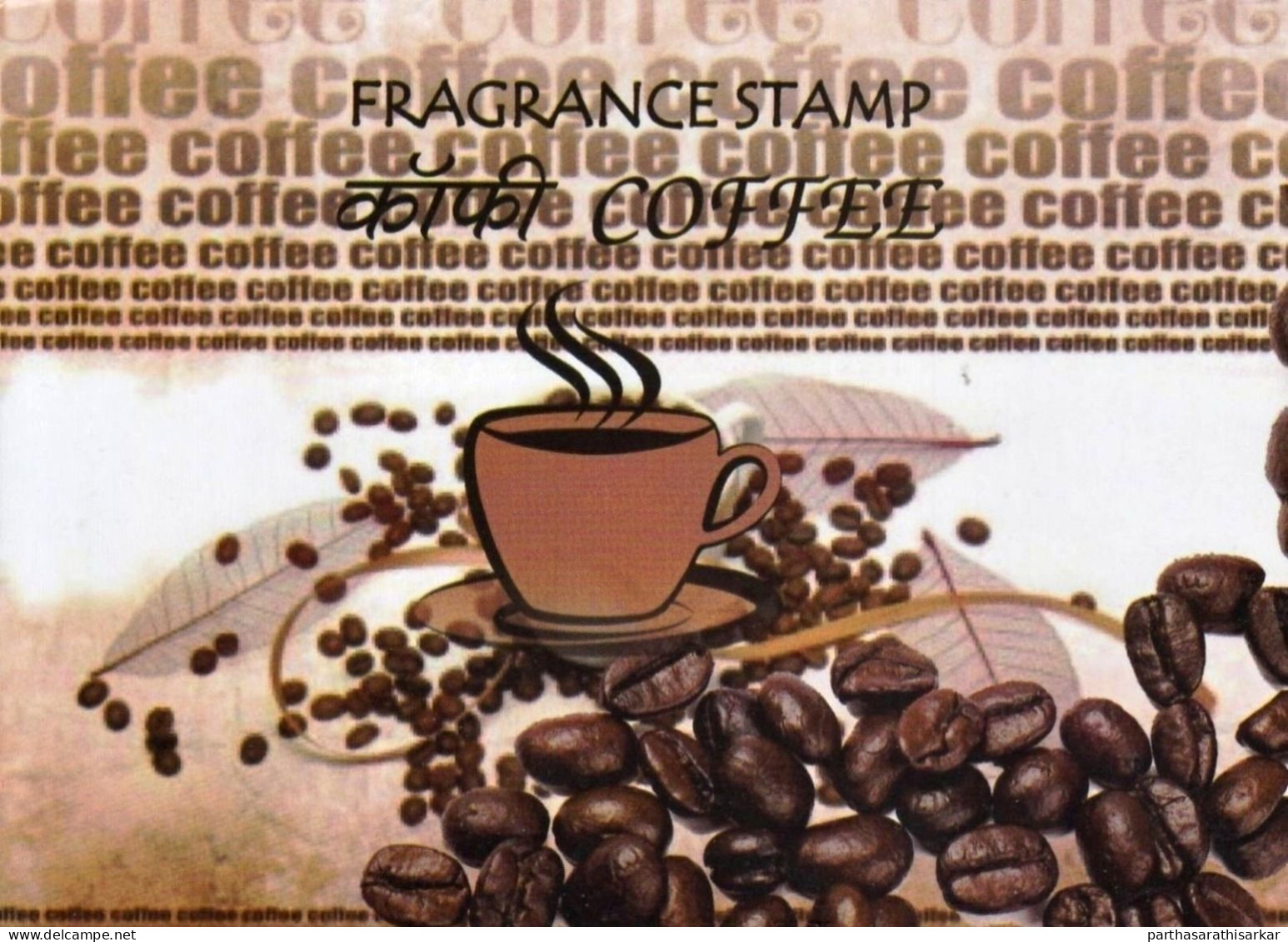 INDIA 2017 INDIAN COFFEE FRAGRANCE MINIATURE SHEET IN SPECIAL FOLDER SEALED PACK MNH RARE - Gebruikt