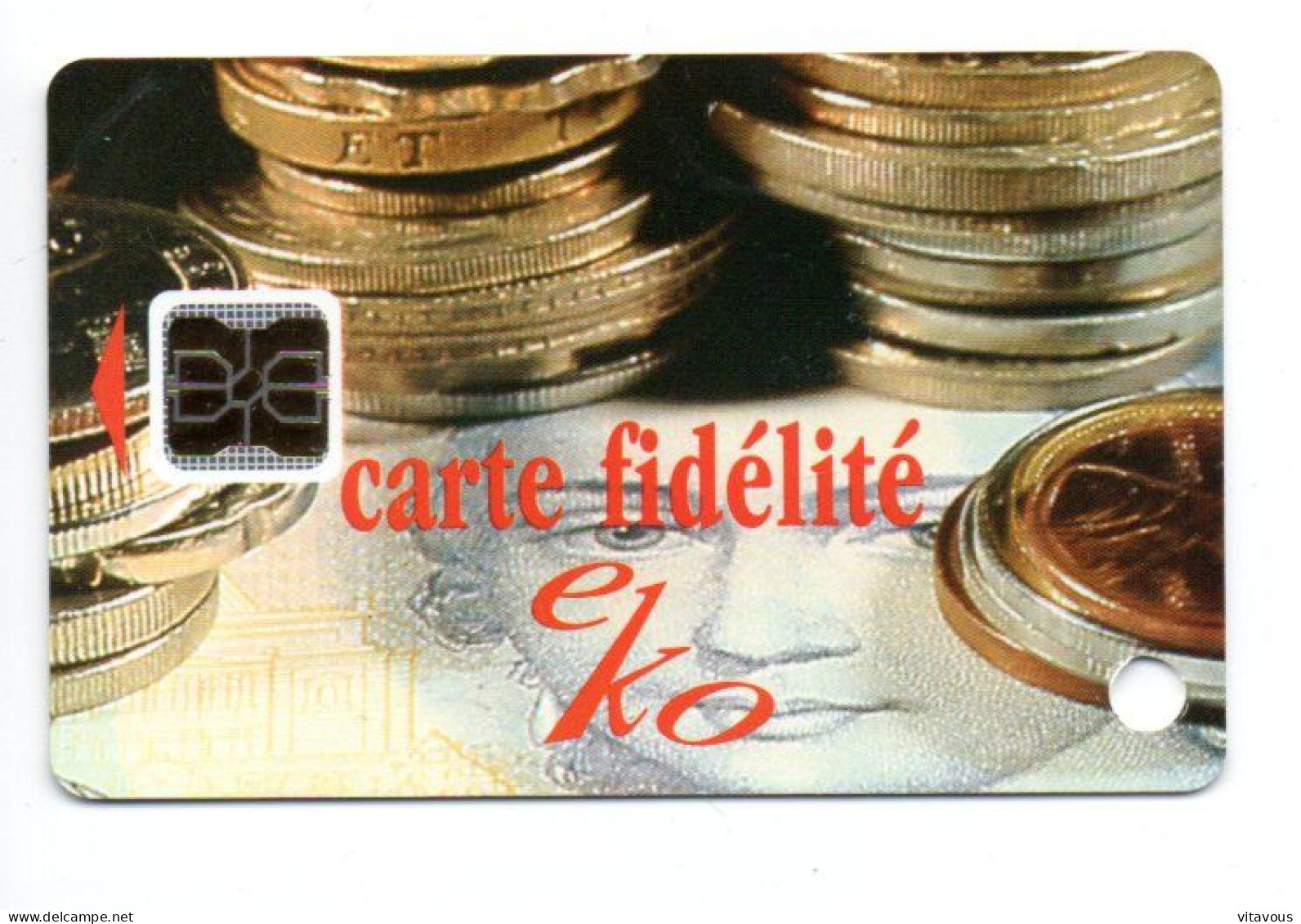 Piène Monnaie Argent  Carte Fidélité FRANCE  NBS   Card Karte (R 804) - Badge Di Eventi E Manifestazioni