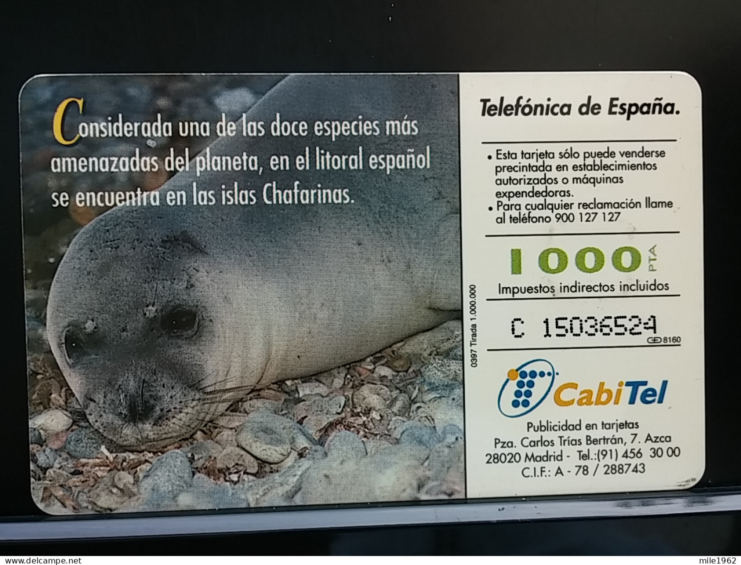 T-298 - SPAIN, ESPANA, TELECARD, PHONECARD, SEAL, SCELLER - Autres & Non Classés