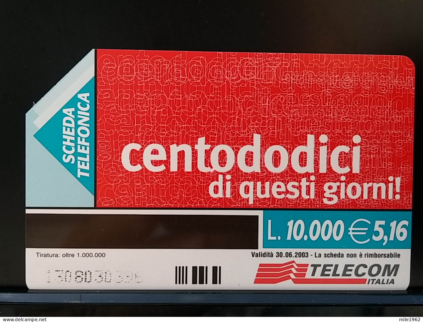 T-299 - ITALY, ITALIA. TELECARD, PHONECARD, CALENDAR - Other & Unclassified