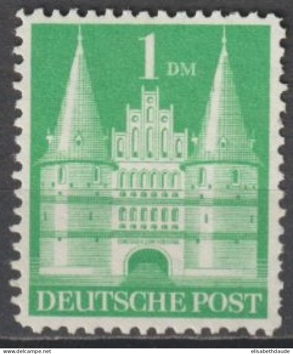 ALLEMAGNE BIZONE - YVERT N° 65 II ** MNH - COTE = 50 EUR. - Nuovi