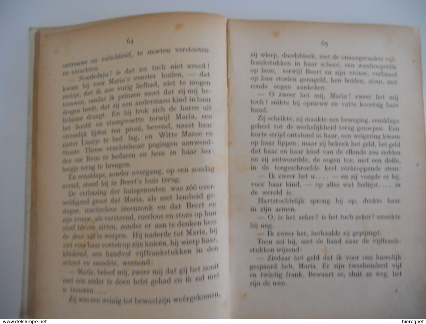 HET RECHT VAN DEN STERKSTE Door Cyriel Buysse Nevele Deinze Afsnee Gent Naturalisme 2de HERZIENE Druk - Literatuur