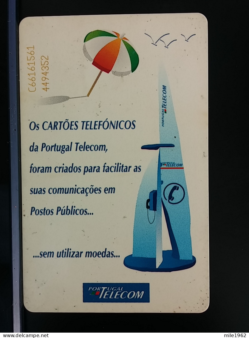 T-303 - PORTUGAL, TELECARD, PHONECARD, FISH, POISON - Portugal