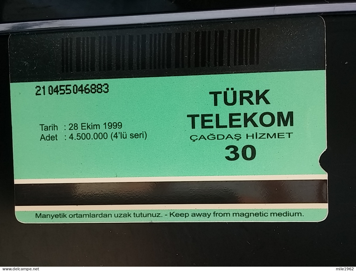 T-304 - TURKEY TELECARD, PHONECARD, FROG, GRENOUILLE - Turkije