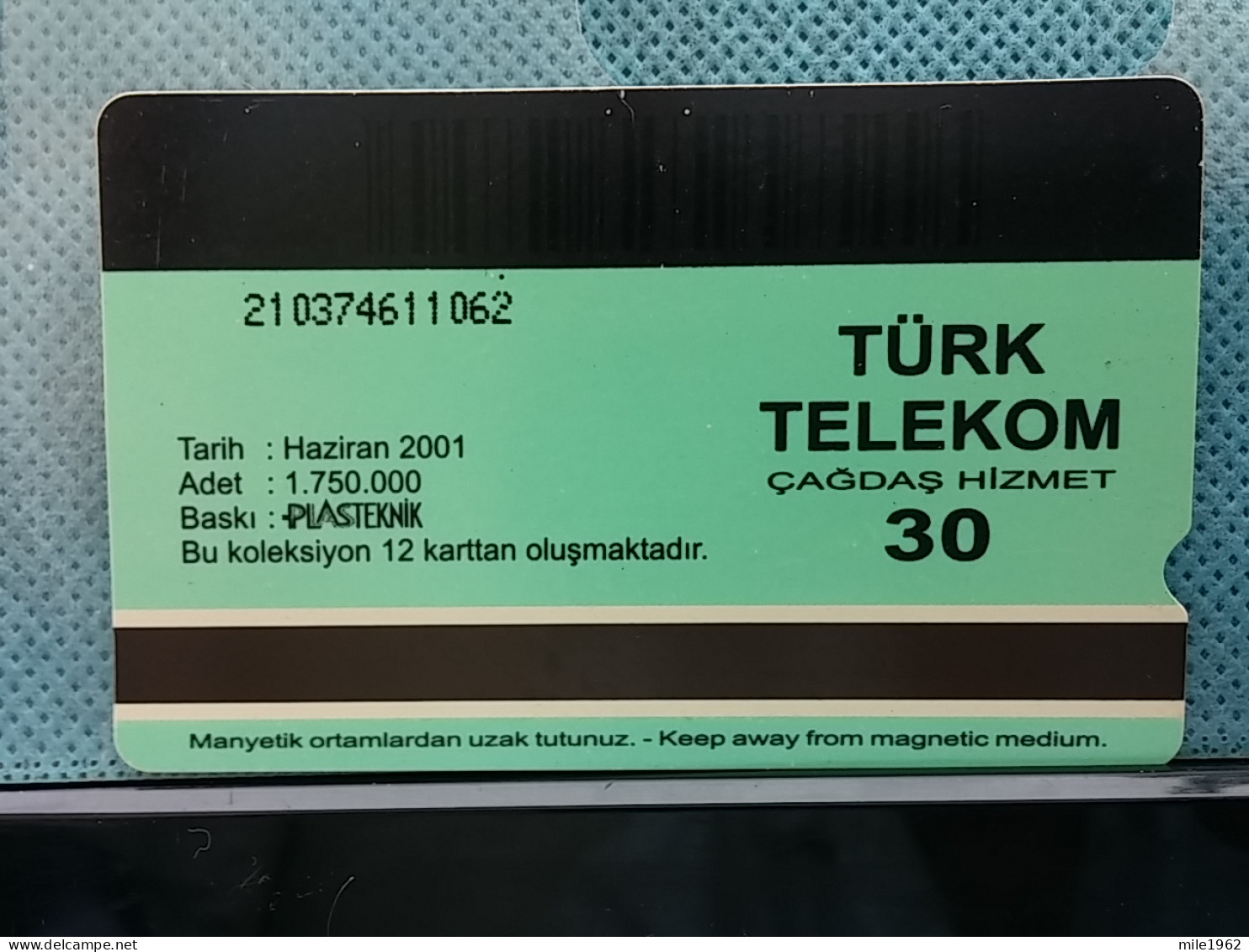 T-305 - TURKEY TELECARD, PHONECARD, ANIMAL - Turquie