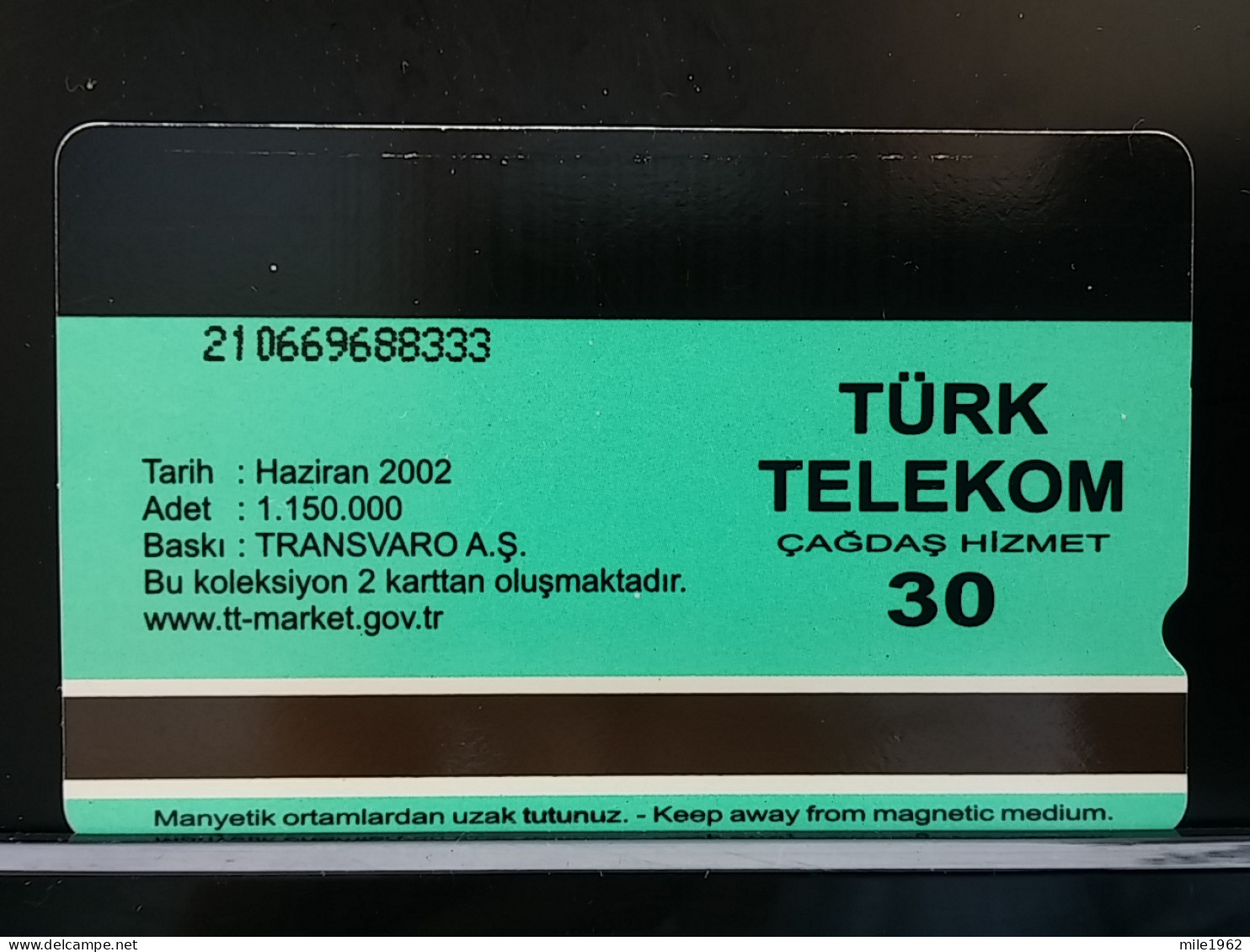 T-305 - TURKEY TELECARD, PHONECARD, FAWN, FAON - Turkije