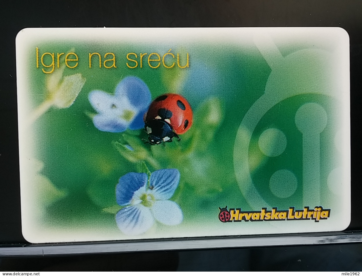 T-308 - CROATIA TELECARD, PHONECARD, LADYBUG, COCCINELLE - Croatie