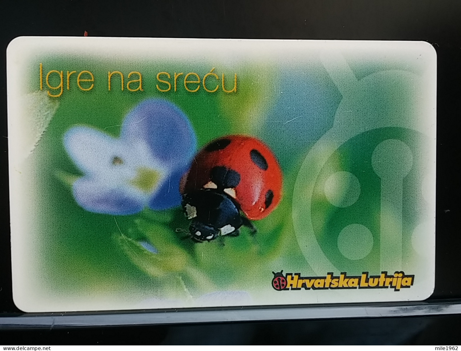 T-308 - CROATIA TELECARD, PHONECARD, LADYBUG, COCCINELLE - Croatie