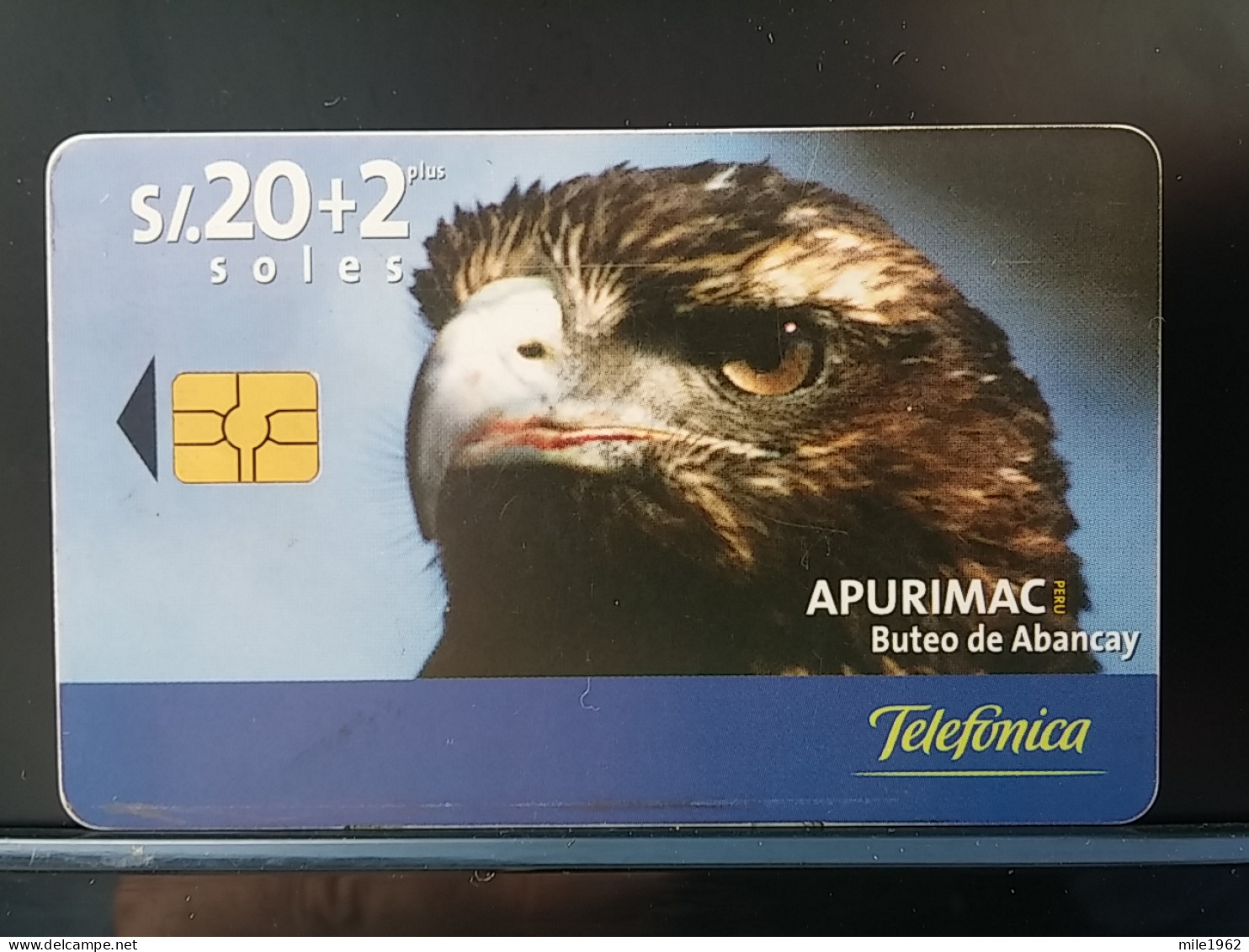 T-312 - PERU TELECARD, PHONECARD, ANIMAL, BIRD, OISEAU, Apurimac - Adler - Eagle - Peru