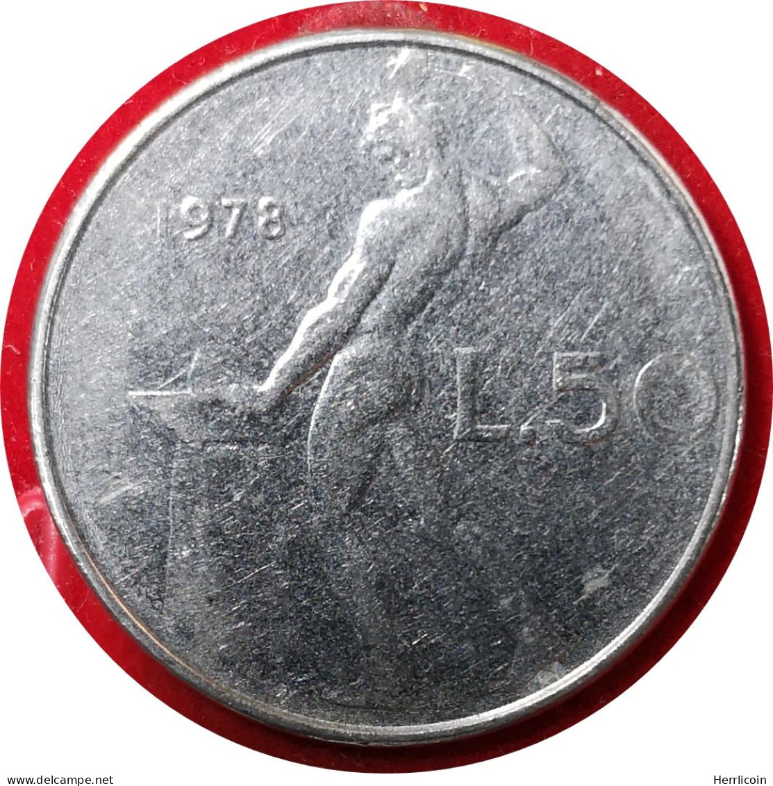 1978 - 50 Lire Grand Module - Italie [KM#95.1] - 50 Liras