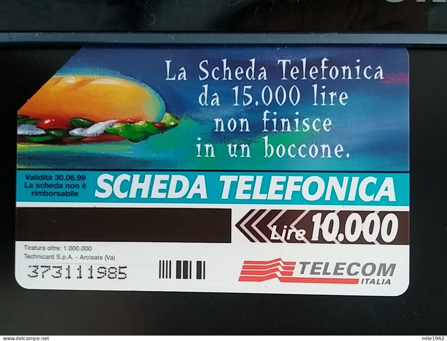 T-313 - ITALIA, ITALY TELECARD, PHONECARD, - Andere & Zonder Classificatie