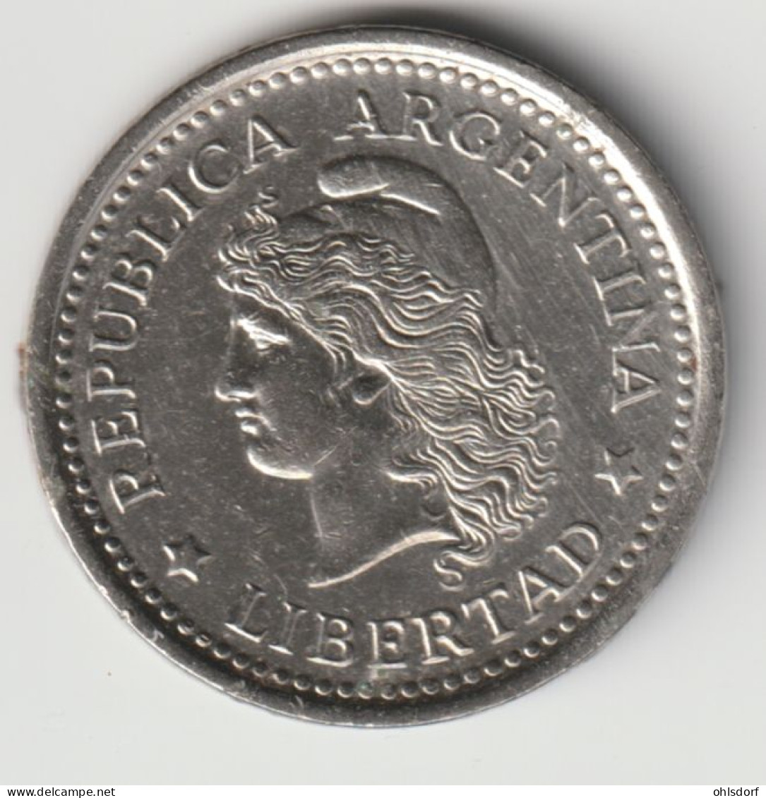 ARGENTINA 1962: 1 Peso, KM 57 - Argentine