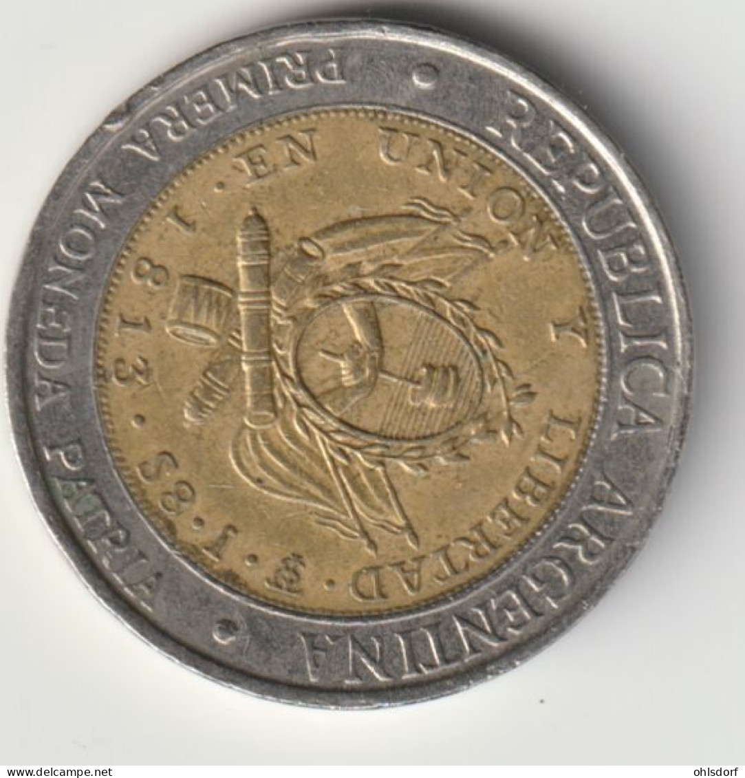 ARGENTINA 1995: 1 Peso, KM 112 - Argentine