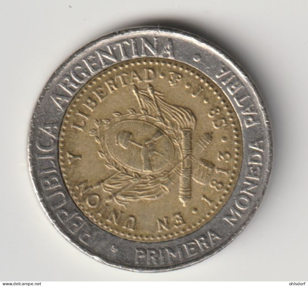 ARGENTINA 1996: 1 Peso, KM 112 - Argentine