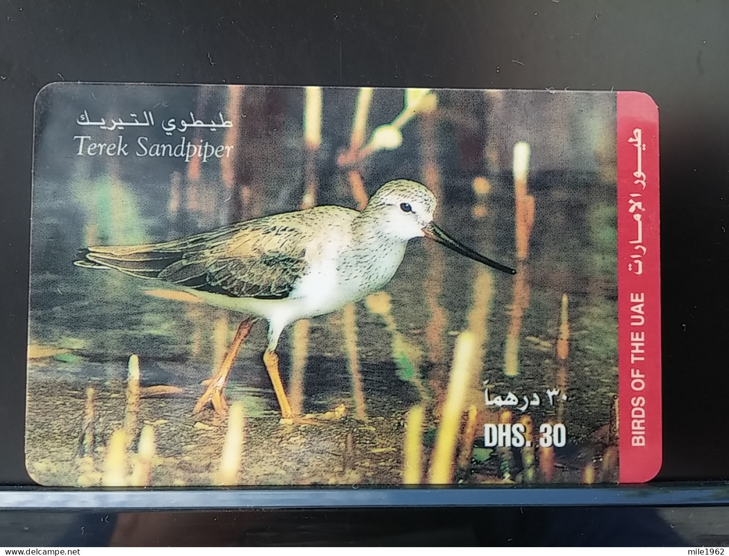 T-318 - UNITED ARAB EMIRATES, TELECARD, PHONECARD, ANIMAL, BIRD, OISEAU,  - Emirati Arabi Uniti