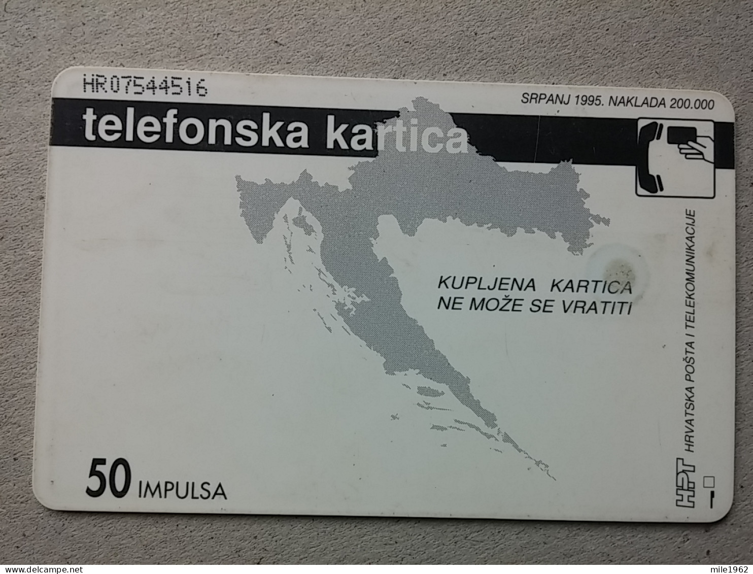 T-326 - CROATIA, TELECARD, PHONECARD,  - Croatia