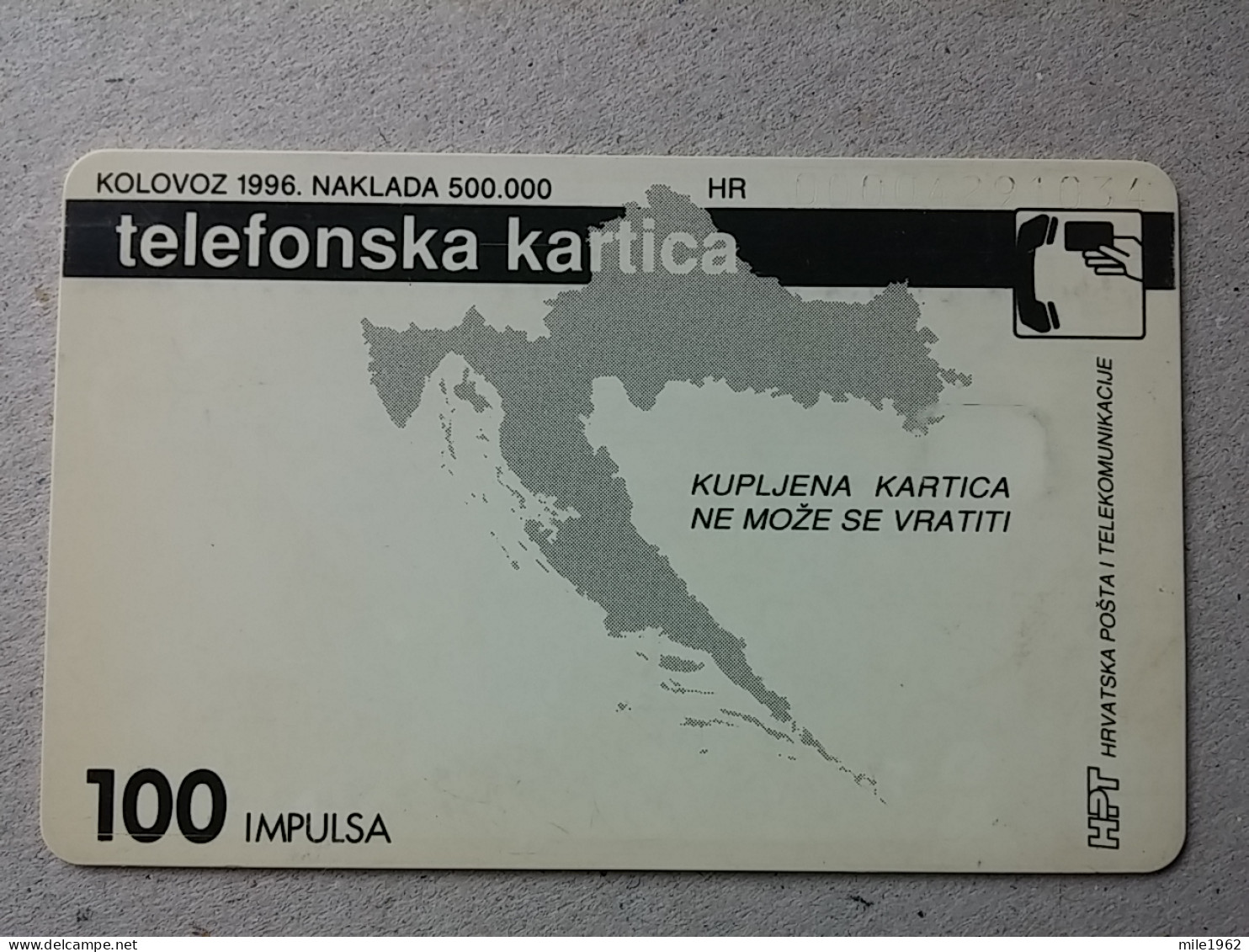 T-326 - CROATIA, TELECARD, PHONECARD,  - Kroatië