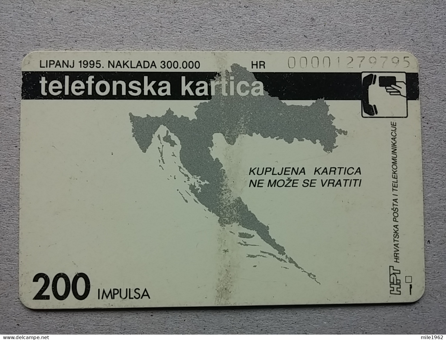 T-326 - CROATIA, TELECARD, PHONECARD,  - Croatia