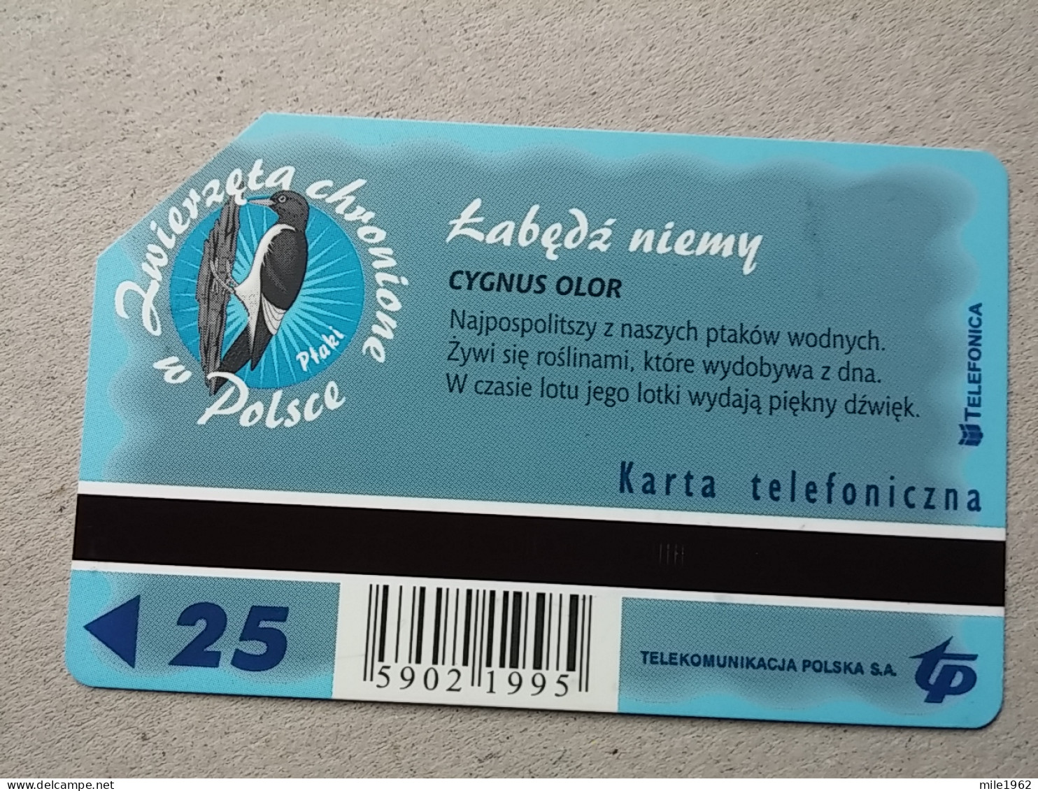 T-327 - POLAND, POLSKA, TELECARD, PHONECARD, BIRD, OISEAU - Polen