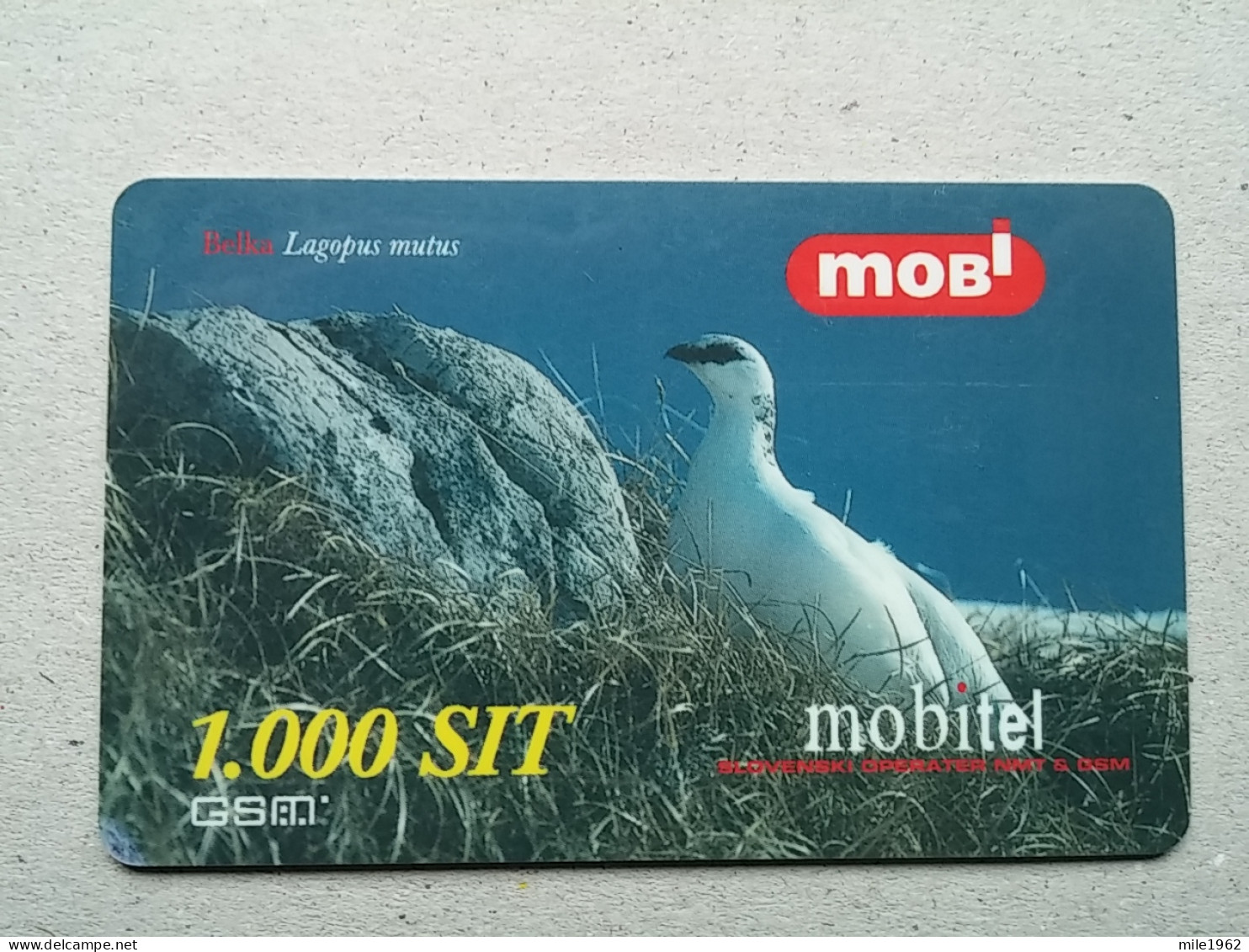 T-330 - SLOVENIA, TELECARD, PHONECARD, BIRD, OISEAU - Slovenia