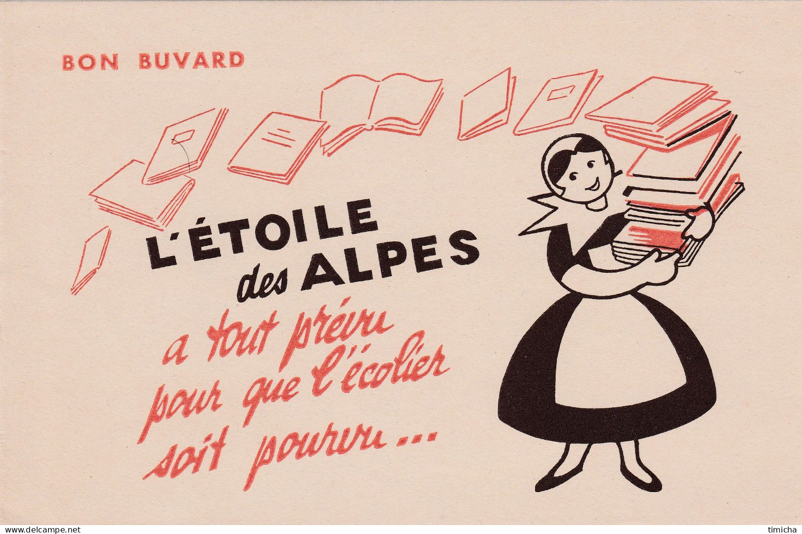 Buvard - L' Etoile Des Alpes - Produits Ménagers