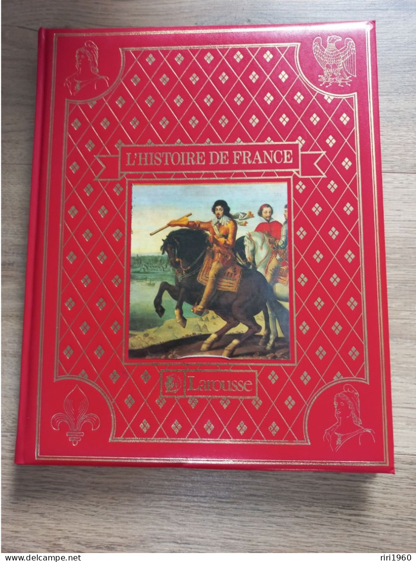 Histoire de france.8 volumes larousse.