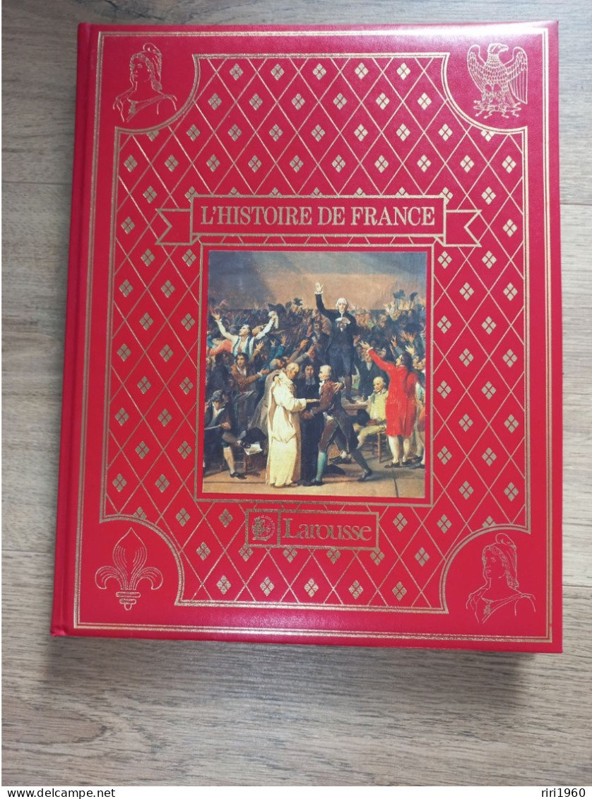 Histoire de france.8 volumes larousse.