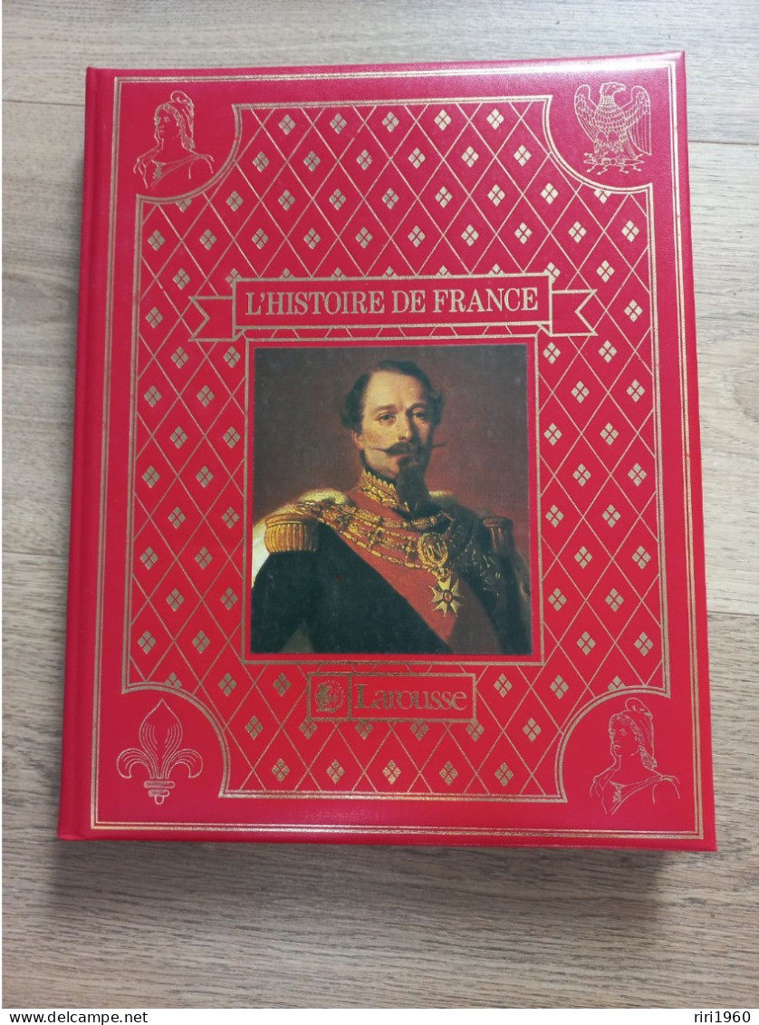 Histoire de france.8 volumes larousse.