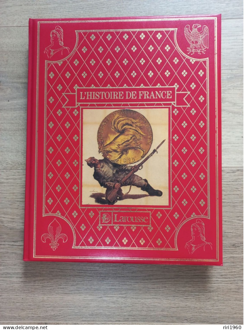 Histoire de france.8 volumes larousse.