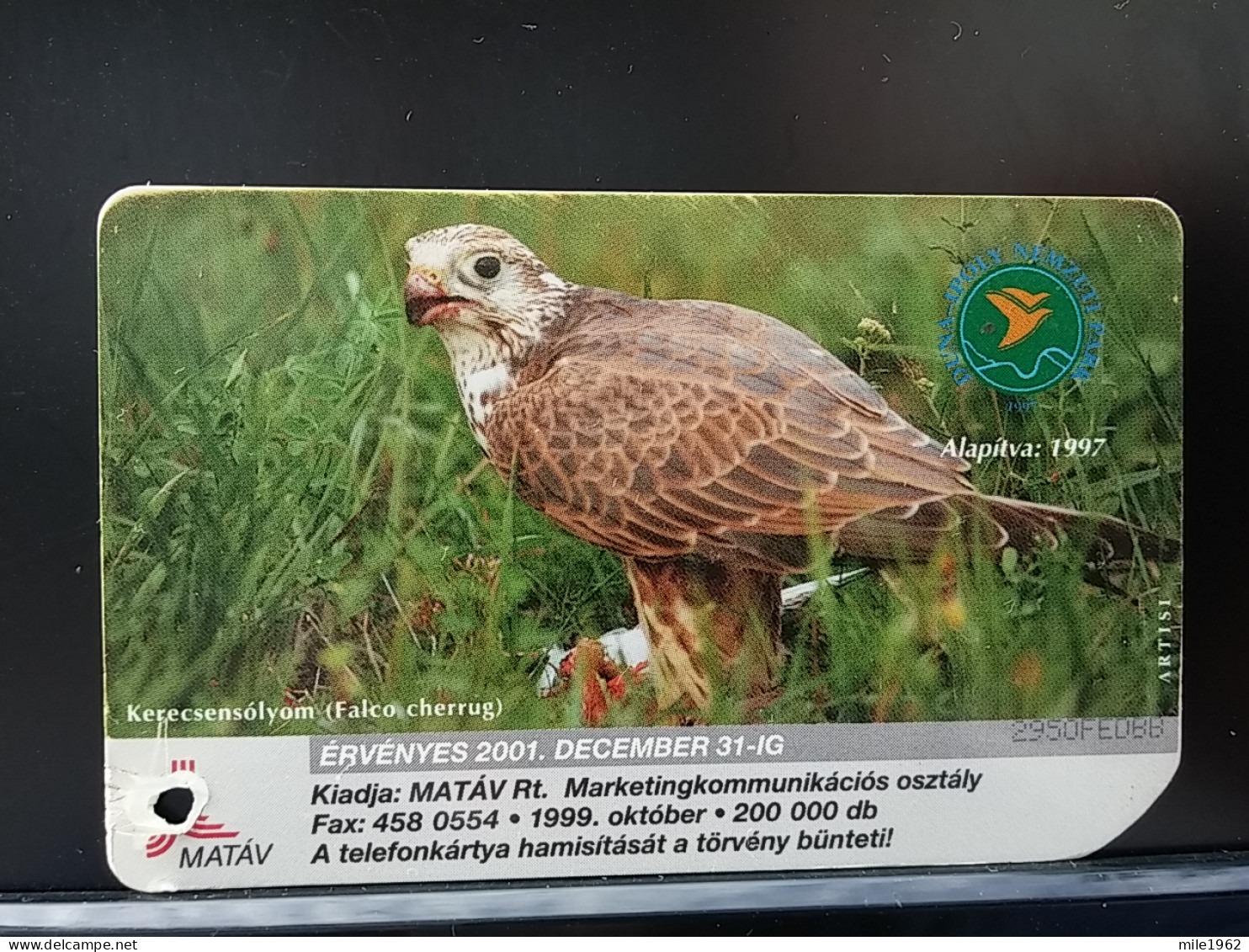 T-333 - HUNGARY, TELECARD, PHONECARD, BIRD, OISEAU - Hongrie