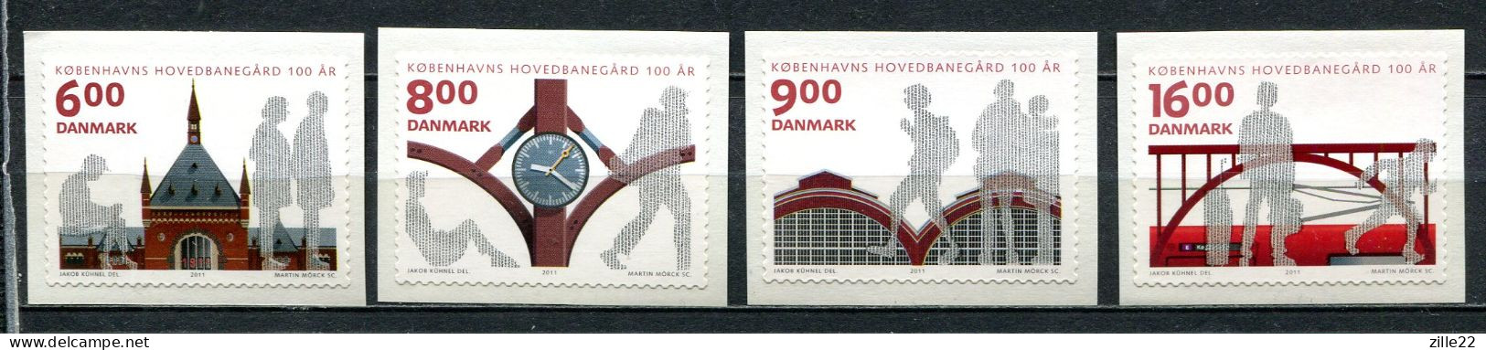 Dänemark Denmark Postfrisch/MNH Year 2011 - Railway Station Copenhagen - Unused Stamps