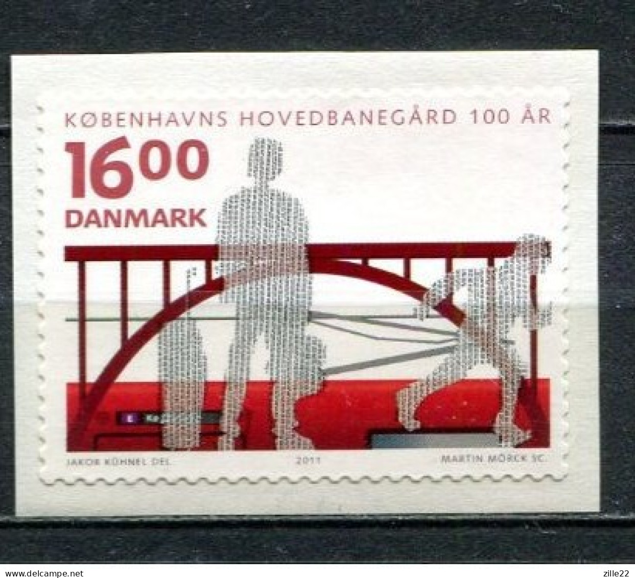 Dänemark Denmark Postfrisch/MNH Year 2011 - Railway Station Copenhagen Bridge - Neufs