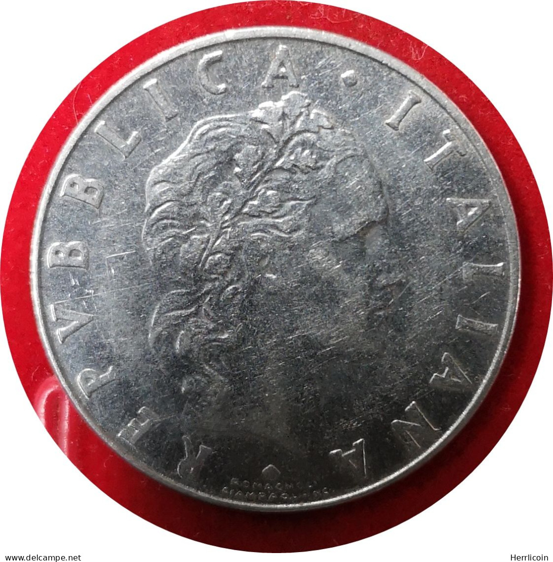 1956 - 50 Lire Grand Module - Italie [KM#95.1] - 50 Lire