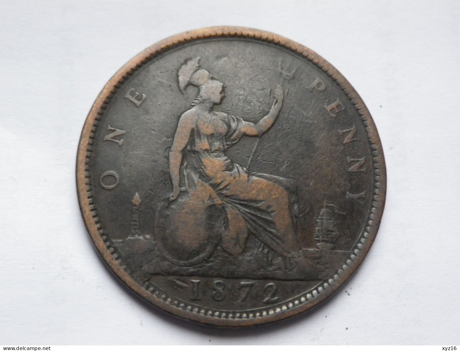 ONE PENNY 1872 - 1 Penny & 1 New Penny