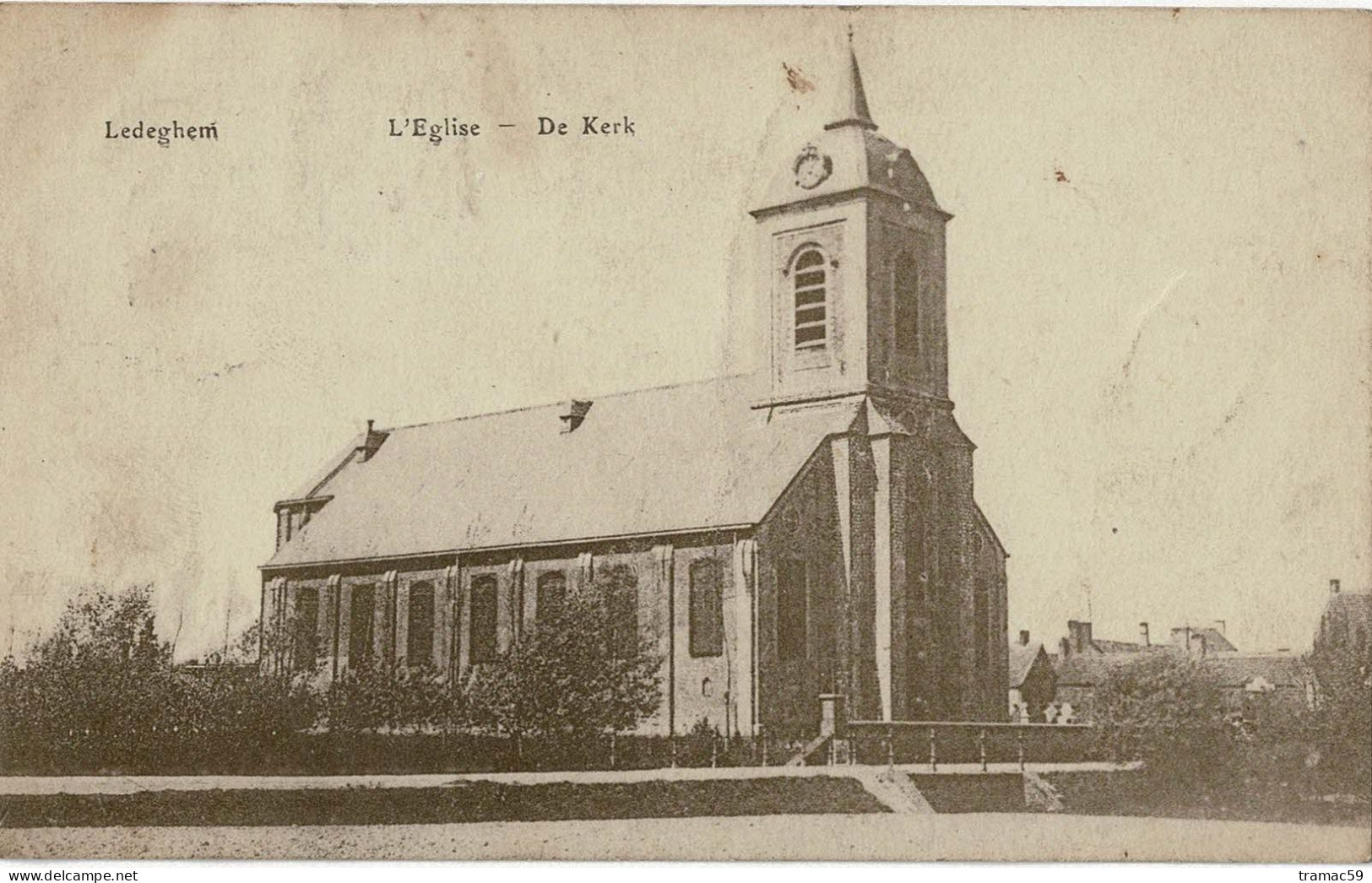 LEDEGHEM EGLISE DE KERK - Ledegem