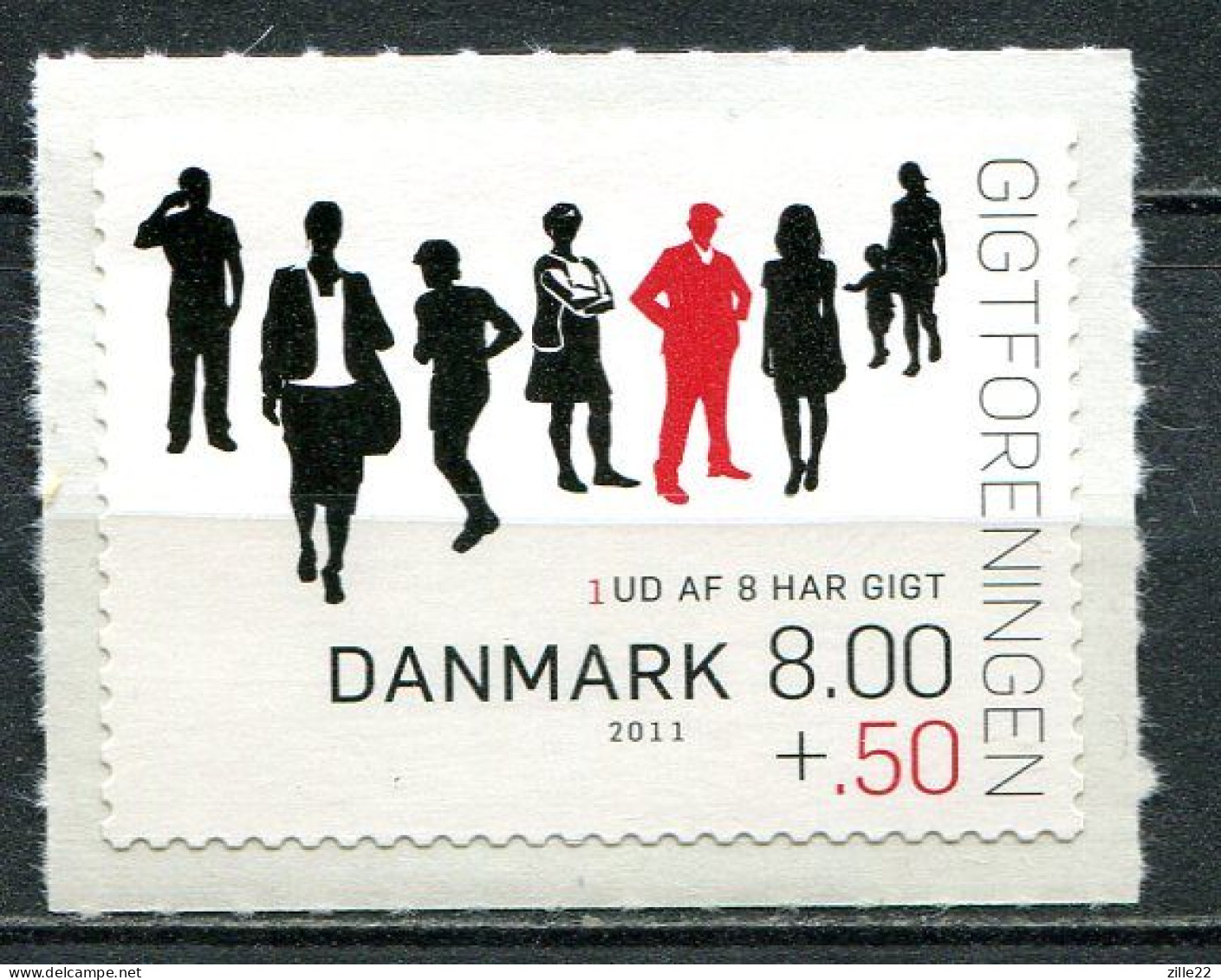 Dänemark Denmark Postfrisch/MNH Year 2011 - Rheumatism Association II - Ungebraucht